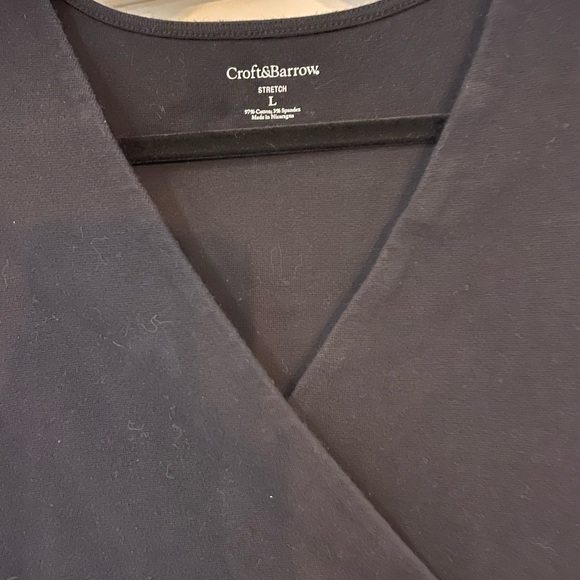 ⭐️Croft & Barrow Black Sleeveless Tank Top - Picture 2 of 4